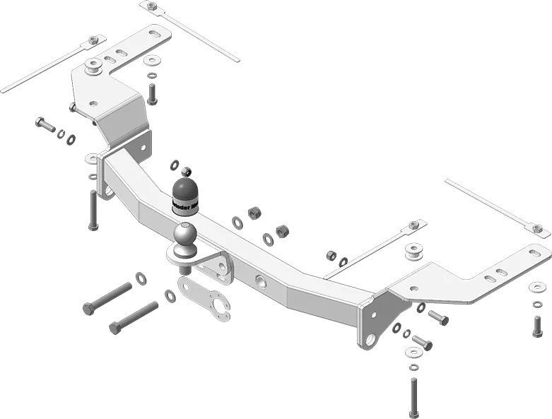 Фаркоп Мотодор оцинкованный для Lexus LX 570 2007-2025. Фланцевое крепление. Артикул 92527-FE Фаркоп Мотодор оцинкованный для Lexus LX 570 2007-2025. Фланцевое крепление. Артикул 92527-FE