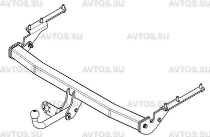 Фаркоп AvtoS для Toyota RAV4 III (кроме удлиненной) 2006-2012. Артикул TY 23 Фаркоп AvtoS для Toyota RAV4 III (кроме удлиненной) 2006-2012. Артикул TY 23