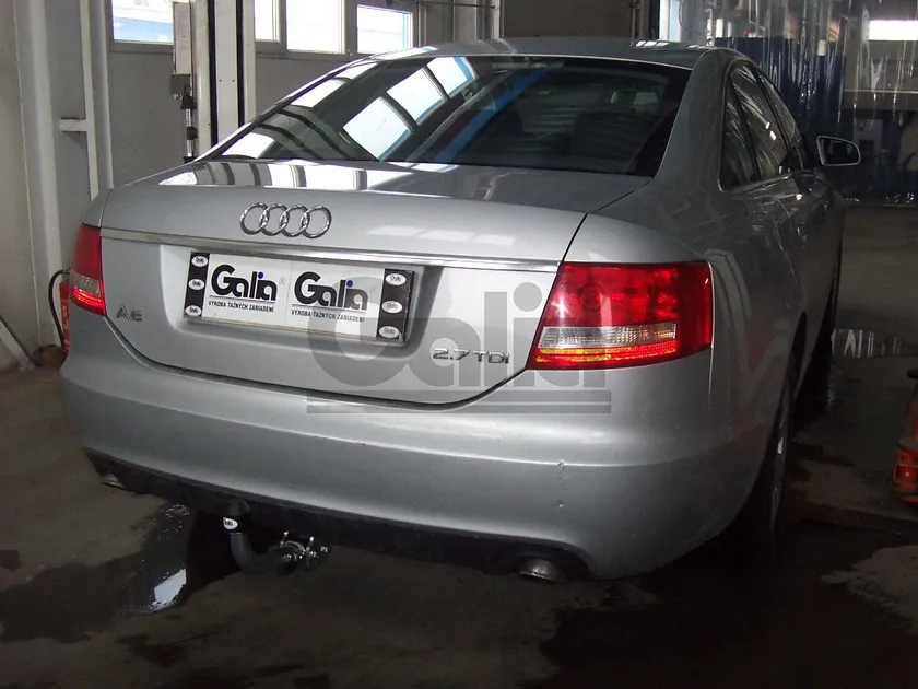 Фаркоп Galia оцинкованный для Audi A6 C6 седан, универсал (вкл. 4WD QUATTRO) 2004-2011. Быстросъемный крюк. Артикул A039C Фаркоп Galia оцинкованный для Audi A6 C6 седан, универсал (вкл. 4WD QUATTRO) 2004-2011. Быстросъемный крюк. Артикул A039C