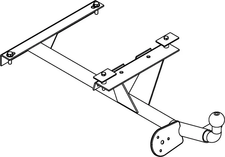 Фаркоп AvtoS для ВАЗ 2109 1987-2006. Артикул VAZ-17