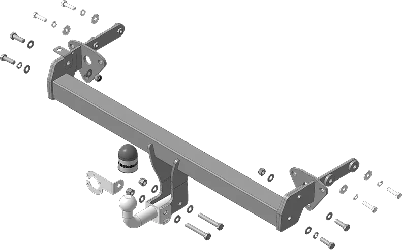 Фаркоп Мотодор для Subaru Outback VI 2021-2025. Артикул 92204-A Фаркоп Мотодор для Subaru Outback VI 2021-2025. Артикул 92204-A
