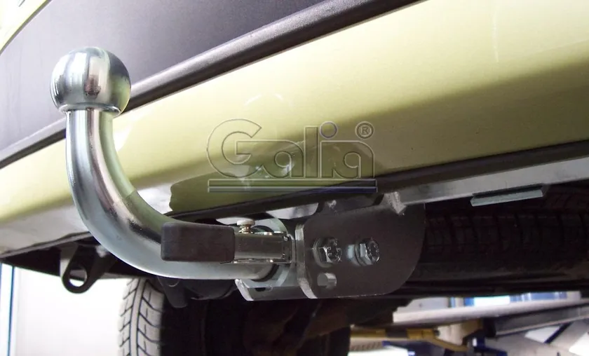 Фаркоп Galia оцинкованный для Toyota Land Cruiser 200 2007-2021. Быстросъемный крюк. Артикул T071C