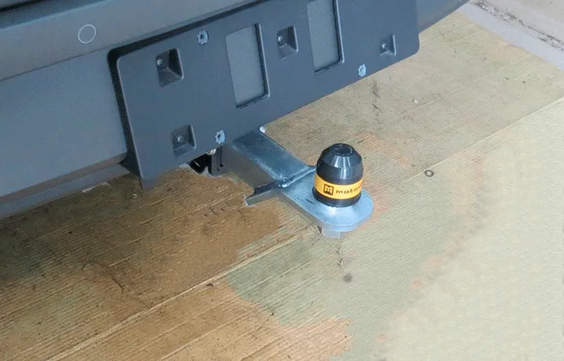 Фаркоп Мотодор под американский квадрат для Haval H3 2024-2025. Артикул 93117-E