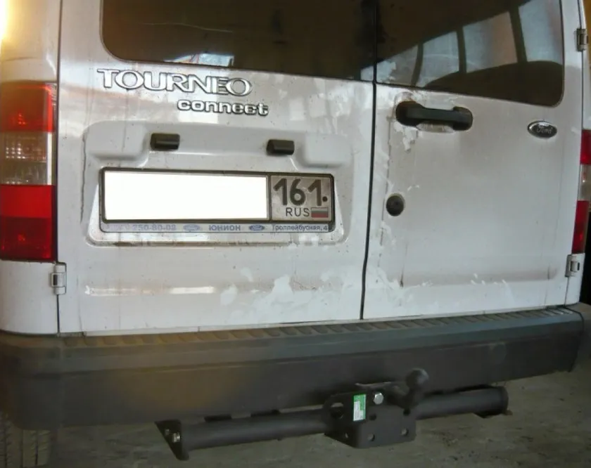 Фаркоп Лидер-Плюс для Ford Tourneo Connect I 2002-2013. Фланцевое крепление. Артикул F111-FC