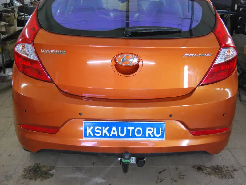 Фаркоп Лидер-Плюс для Hyundai Solaris I седан, хэтчбек 2011-2017. Артикул H219-A Фаркоп Лидер-Плюс для Hyundai Solaris I седан, хэтчбек 2011-2017. Артикул H219-A