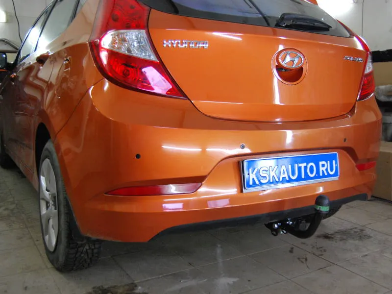 Фаркоп Лидер-Плюс для Hyundai Solaris I седан, хэтчбек 2011-2017. Артикул H219-A Фаркоп Лидер-Плюс для Hyundai Solaris I седан, хэтчбек 2011-2017. Артикул H219-A