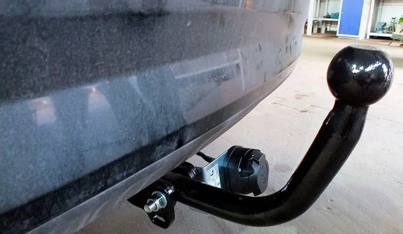 Фаркоп Лидер-Плюс для Kia Rio III хэтчбек 2011-2017. Артикул H219-A