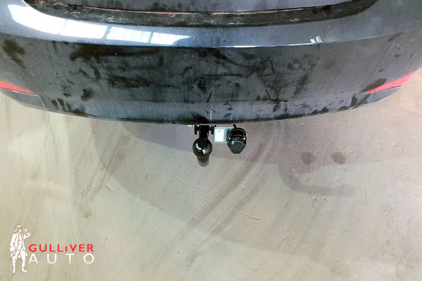 Фаркоп Лидер-Плюс для Kia Rio III седан 2011-2017. Артикул H219-A Фаркоп Лидер-Плюс для Kia Rio III седан 2011-2017. Артикул H219-A