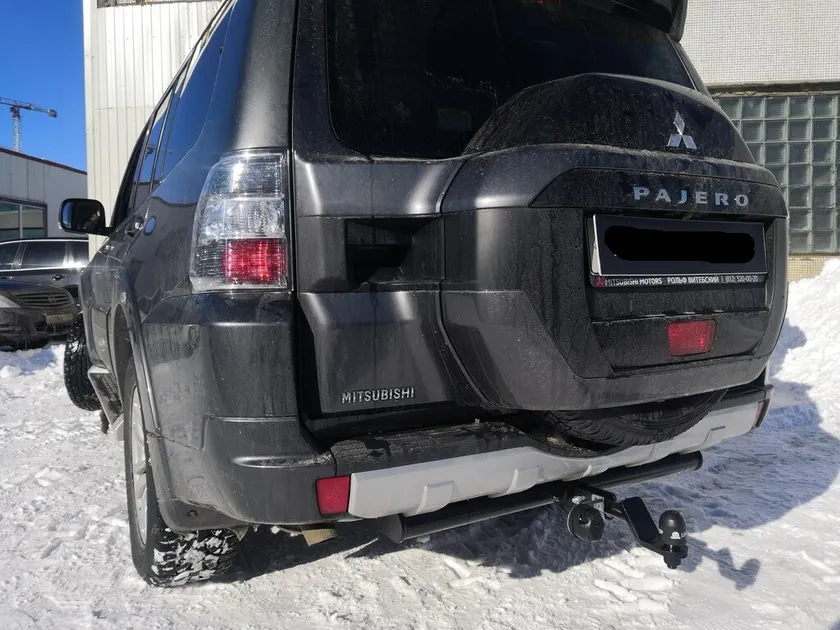 Фаркоп Лидер-Плюс для Mitsubishi Pajero III 1999-2006. Артикул M114-AE