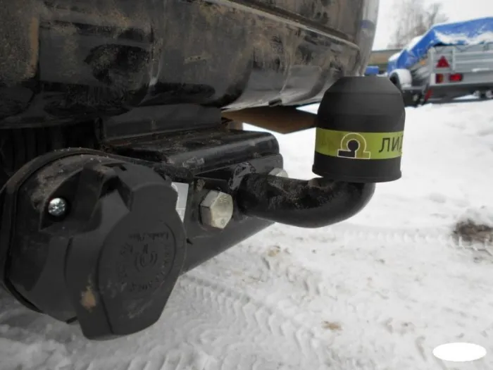 Фаркоп Лидер-Плюс для Nissan Pathfinder R51 2004-2014. Фланцевое крепление. Артикул N108-FC