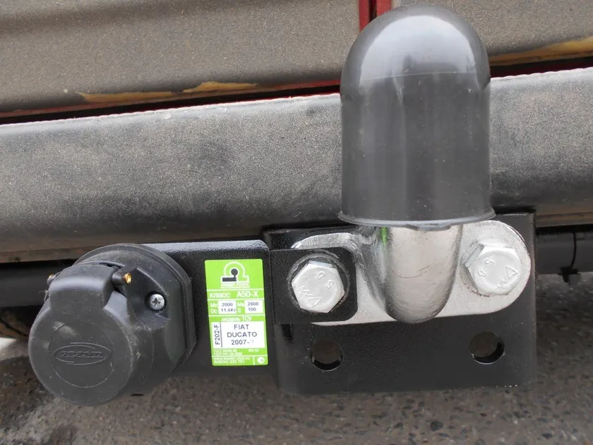 Фаркоп Лидер-Плюс для Citroen Jumper II L2 2006-2025. Фланцевое крепление. Артикул P107-F Фаркоп Лидер-Плюс для Citroen Jumper II L2 2006-2025. Фланцевое крепление. Артикул P107-F