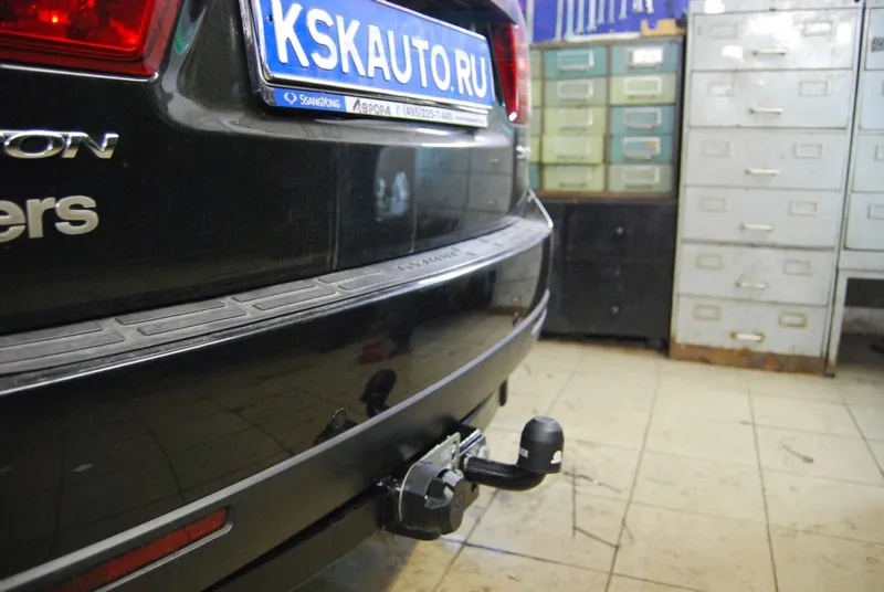 Фаркоп Лидер-Плюс для SsangYong Kyron 2007-2015. Фланцевое крепление. Артикул S205-FC Фаркоп Лидер-Плюс для SsangYong Kyron 2007-2015. Фланцевое крепление. Артикул S205-FC