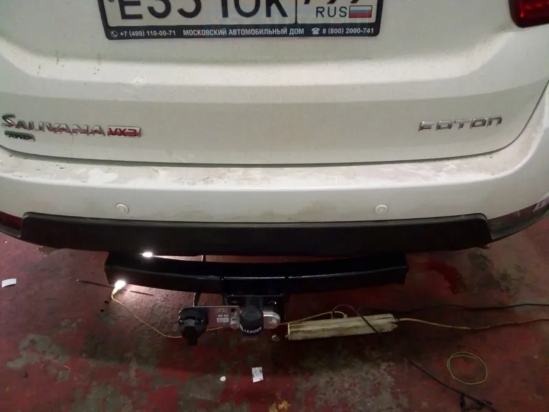 Фаркоп Лидер-Плюс для Toyota Fortuner I 2005-2015. Фланцевое крепление. Артикул T122-F Фаркоп Лидер-Плюс для Toyota Fortuner I 2005-2015. Фланцевое крепление. Артикул T122-F