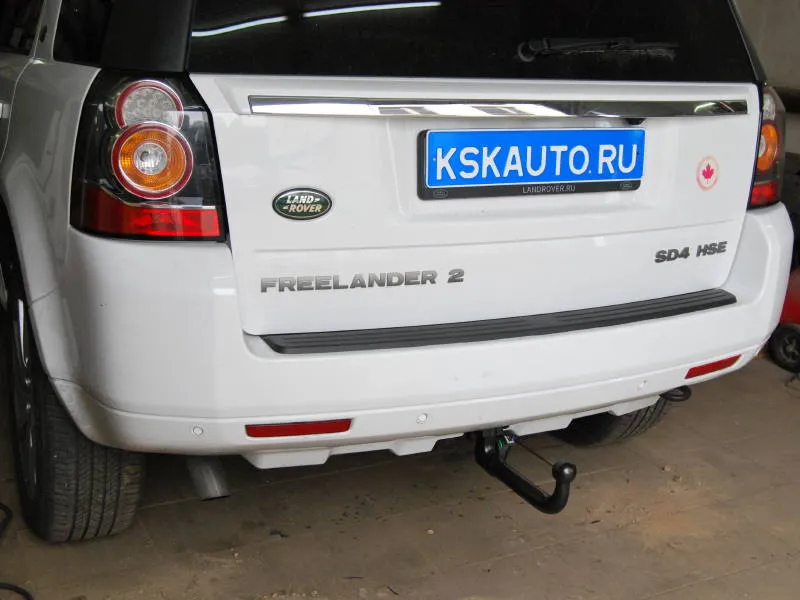 Фаркоп Steinhof для Land Rover Freelander II 2007-2014. Быстросъемный крюк. Артикул L-103 Фаркоп Steinhof для Land Rover Freelander II 2007-2014. Быстросъемный крюк. Артикул L-103