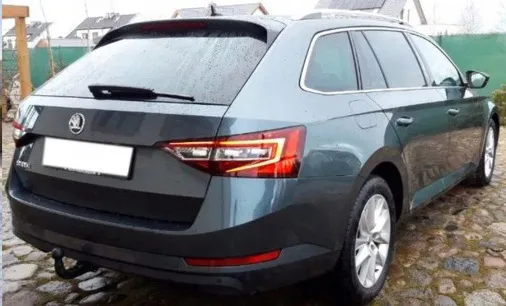 Фаркоп Steinhof для Skoda Superb III седан, универсал 2015-2025 (вкл. 4WD). Быстросъемный крюк. Артикул V-149