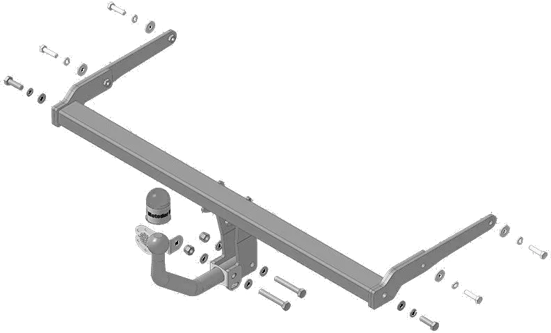 Фаркоп Мотодор для Suzuki Vitara IV 2015-2025. Артикул 92402-A