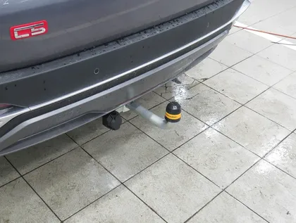 Фаркоп Мотодор для Omoda C5 2022-2025. Оцинкованный шар. Артикул 99012-A