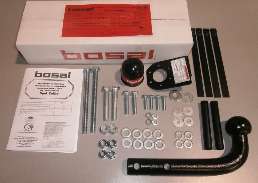 Фаркоп Oris (ранее Bosal) для Opel Zafira B 2005-2012. Артикул 1175-A Фаркоп Oris (ранее Bosal) для Opel Zafira B 2005-2012. Артикул 1175-A