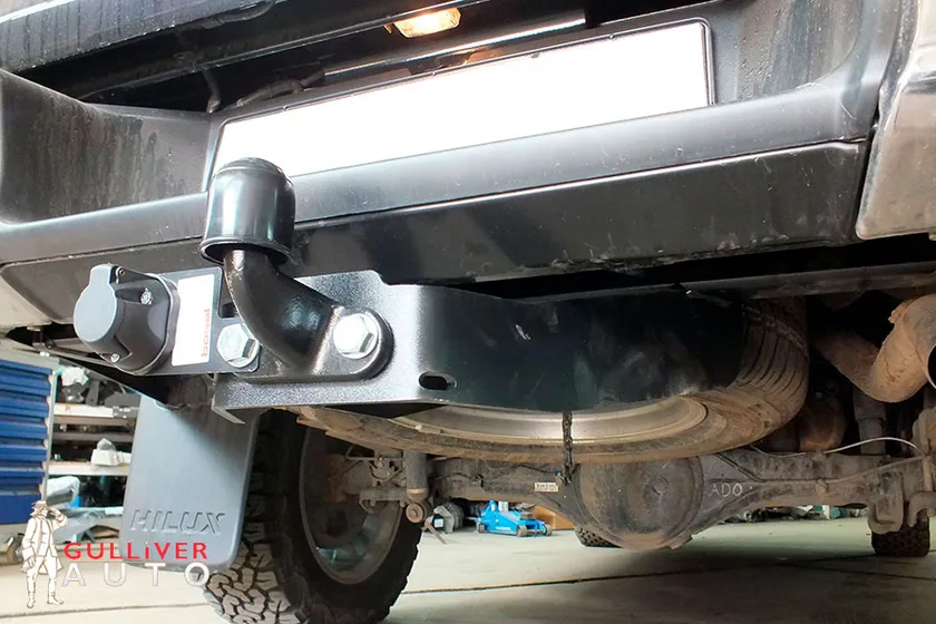 Фаркоп Oris (ранее Bosal) для Toyota Hilux VIII 2015-2025. Фланцевое крепление. Артикул 3093-F Фаркоп Oris (ранее Bosal) для Toyota Hilux VIII 2015-2025. Фланцевое крепление. Артикул 3093-F