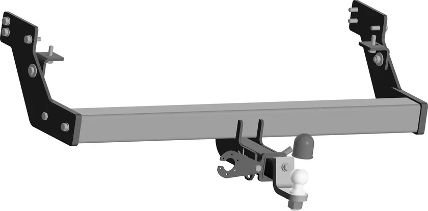 Фаркоп Oris (ранее Bosal) под американский квадрат для Mitsubishi L200 VI 2023-2025. Артикул 4110-E