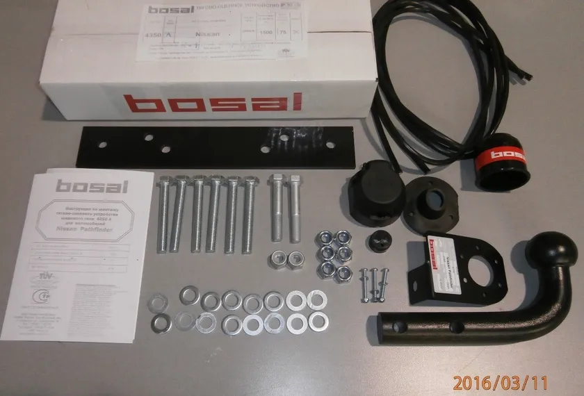 Фаркоп Oris (ранее Bosal) для Nissan Pathfinder R51 2005-2014. Артикул 4350-A Фаркоп Oris (ранее Bosal) для Nissan Pathfinder R51 2005-2014. Артикул 4350-A