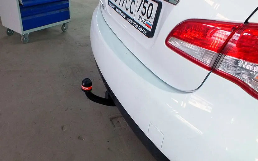 Фаркоп Oris (ранее Bosal) для Nissan Almera G15 2013-2025. Артикул 4373-A