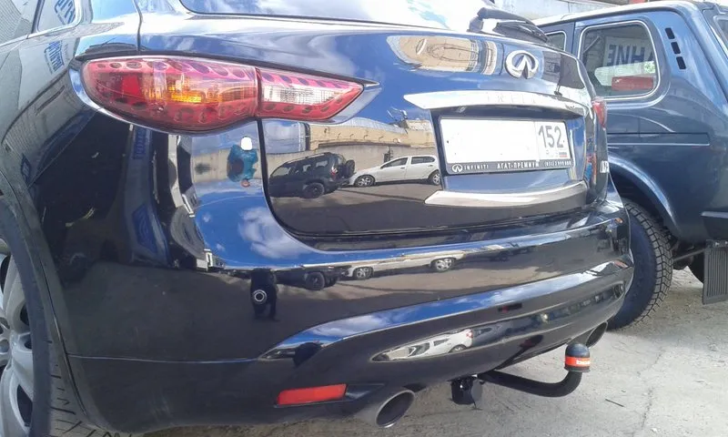 Фаркоп Oris (ранее Bosal) для Infiniti QX70 2014-2025. Артикул 8011-A Фаркоп Oris (ранее Bosal) для Infiniti QX70 2014-2025. Артикул 8011-A