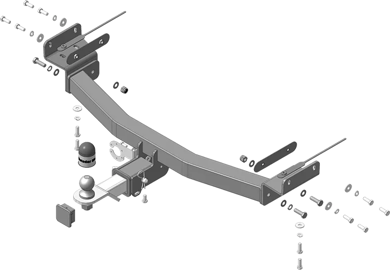 Фаркоп Мотодор под американский квадрат для Kia Sportage V (в т.ч. для автомобилей, выпущенных в Китае) 2022-2025 с оцинк. шаром. Артикул 91014-E Фаркоп Мотодор под американский квадрат для Kia Sportage V (в т.ч. для автомобилей, выпущенных в Китае) 2022-2025 с оцинк. шаром. Артикул 91014-E