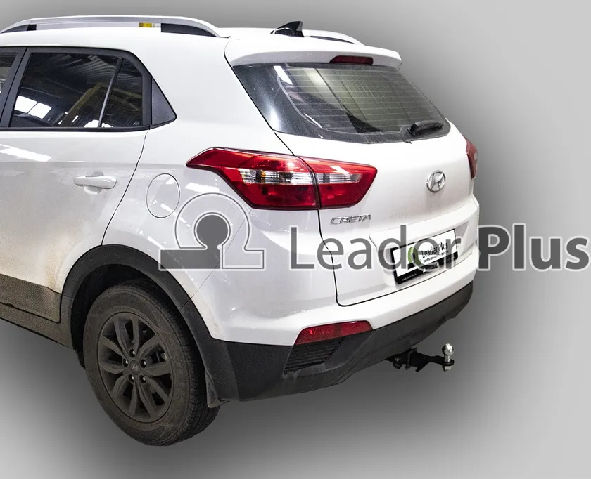 Фаркоп Лидер-Плюс для Hyundai Creta I 2016-2021 (Съемный под квадрат 50х50). Артикул H227-E Фаркоп Лидер-Плюс для Hyundai Creta I 2016-2021 (Съемный под квадрат 50х50). Артикул H227-E