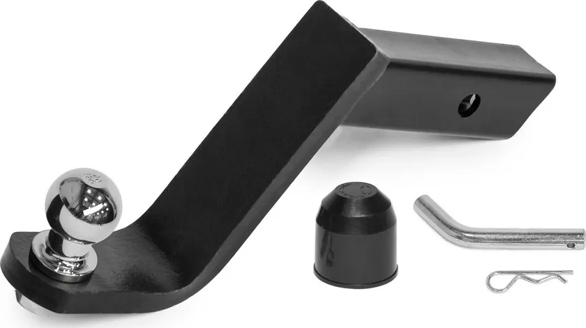 Шаровый узел Berg для фаркопа под квадрат 50х50 с понижением 4 дюйма. Артикул F.0140.1