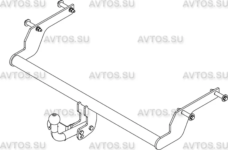 Фаркоп AvtoS для Lada X-Ray 2016-2025. Артикул VAZ-66 Фаркоп AvtoS для Lada X-Ray 2016-2025. Артикул VAZ-66