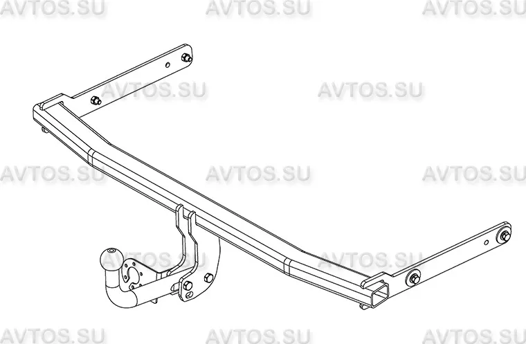 Фаркоп AvtoS для Volkswagen Jetta VI 2010-2018. Артикул VW 32 Фаркоп AvtoS для Volkswagen Jetta VI 2010-2018. Артикул VW 32