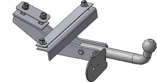Фаркоп AvtoS для Hyundai Matrix минивэн 2004-2010. Артикул HY 14
