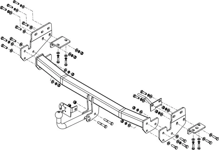 Фаркоп AvtoS для Infiniti FX II рестайлинг 2011-2013. Артикул IF 01 Фаркоп AvtoS для Infiniti FX II рестайлинг 2011-2013. Артикул IF 01
