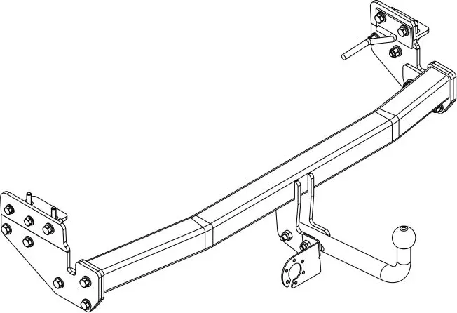 Фаркоп AvtoS для Infiniti FX II рестайлинг 2011-2013. Артикул IF 01
