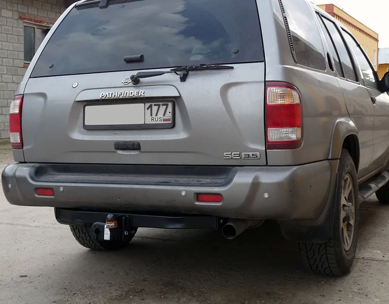 Фаркоп AvtoS для Nissan Pathfinder R50 седан 1997-2004. Артикул NS 18