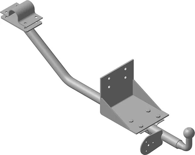 Фаркоп AvtoS для ГАЗ Соболь 2752, 2217 2010-2025. Артикул GAZ-04