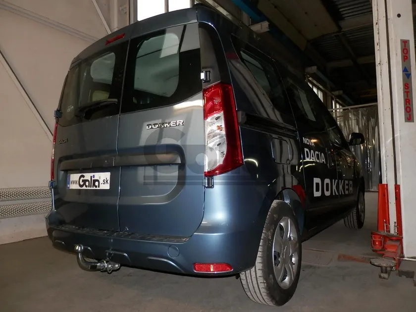 Фаркоп Galia оцинкованный для Dacia Dokker 2012-2025. Артикул D045A Фаркоп Galia оцинкованный для Dacia Dokker 2012-2025. Артикул D045A