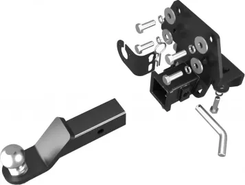 Фаркоп FarkopRos под американский квадрат для Toyota Land Cruiser Prado 120 2002-2009. Артикул T23.01E Фаркоп FarkopRos под американский квадрат для Toyota Land Cruiser Prado 120 2002-2009. Артикул T23.01E