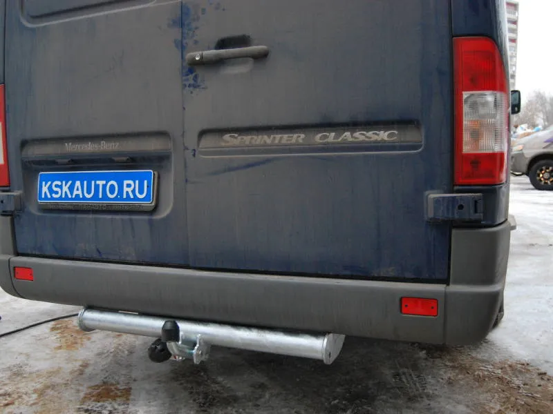 Фаркоп Galia оцинкованный для Mercedes-Benz Sprinter Classic W909 (Россия) (без подножки, кол. база 3,55/4,025м) 2013-2018. Артикул M034A Фаркоп Galia оцинкованный для Mercedes-Benz Sprinter Classic W909 (Россия) (без подножки, кол. база 3,55/4,025м) 2013-2018. Артикул M034A