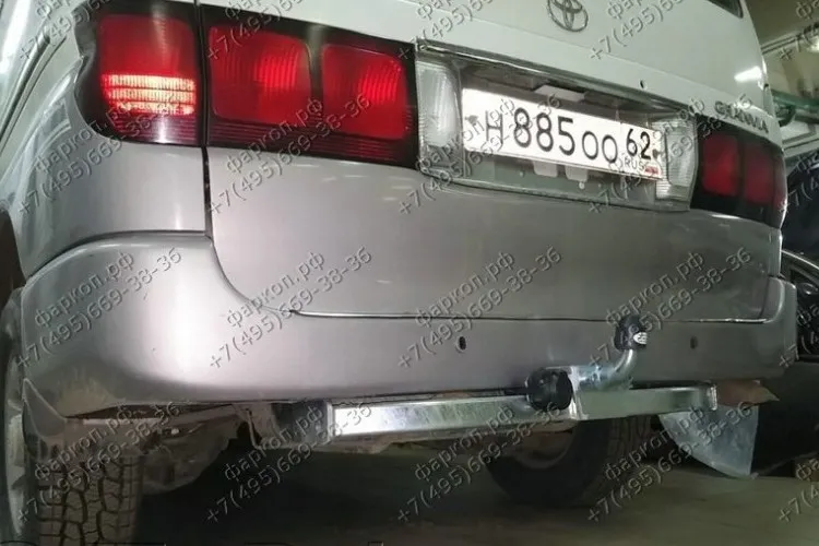 Фаркоп Galia оцинкованный для Toyota Hiace H100 1996-2004 руль слева. Артикул T026A Фаркоп Galia оцинкованный для Toyota Hiace H100 1996-2004 руль слева. Артикул T026A