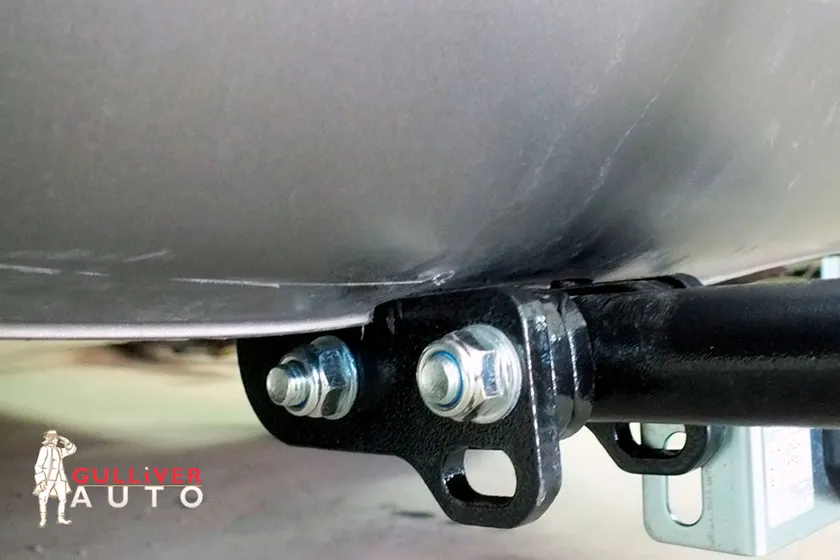 Фаркоп Лидер-Плюс для Hyundai H1 Grand Starex 2007-2025. Артикул H214-A Фаркоп Лидер-Плюс для Hyundai H1 Grand Starex 2007-2025. Артикул H214-A