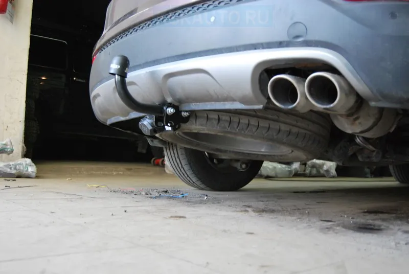 Фаркоп Лидер-Плюс для Kia Sorento II рестайлинг XM FL 2012-2020. Артикул H224-A