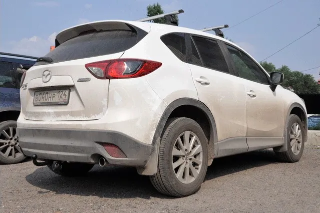 Фаркоп Лидер-Плюс для Mazda CX-5 I 2011-2017. Артикул M308-A Фаркоп Лидер-Плюс для Mazda CX-5 I 2011-2017. Артикул M308-A