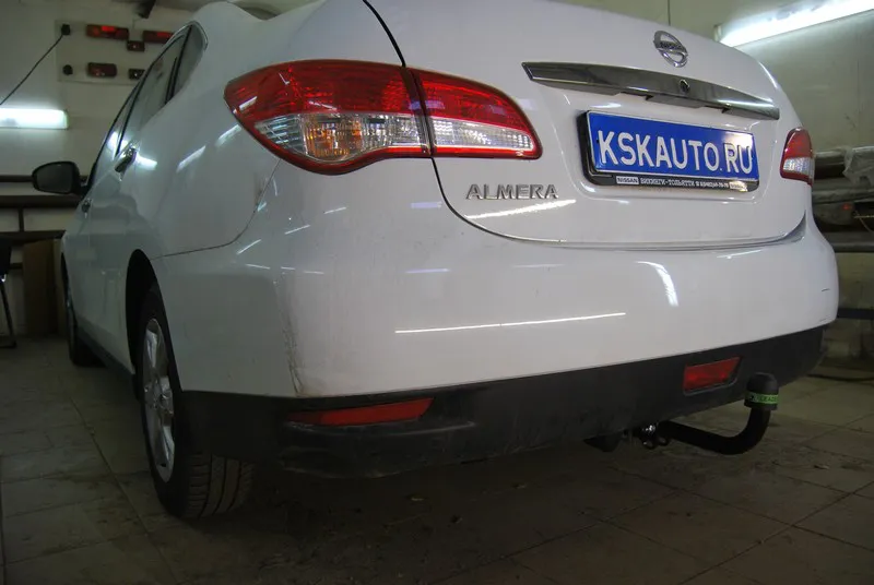 Фаркоп Лидер-Плюс для Nissan Almera G15 седан 2012-2025. Артикул N120-A Фаркоп Лидер-Плюс для Nissan Almera G15 седан 2012-2025. Артикул N120-A