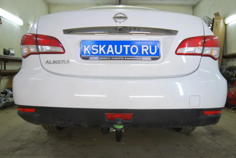 Фаркоп Лидер-Плюс для Nissan Almera G15 седан 2012-2025. Артикул N120-A Фаркоп Лидер-Плюс для Nissan Almera G15 седан 2012-2025. Артикул N120-A