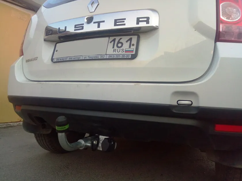 Фаркоп Tavials (Лидер-Плюс) для Renault Duster 2/4WD I до рестайлинга 2010-2015. Артикул R115-BA