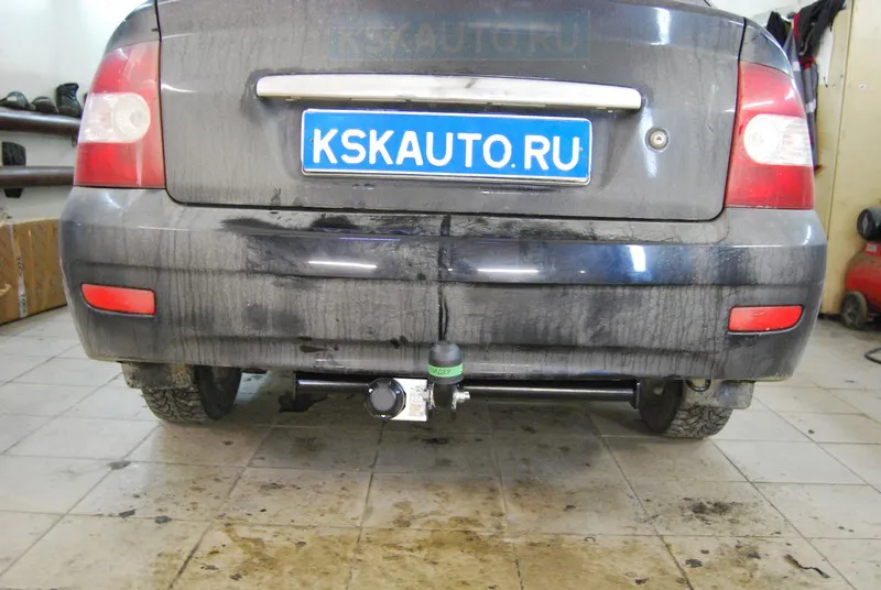 Фаркоп Tavials (Лидер-Плюс) (со съемным шаром) для ВАЗ 2110 1996-2008. Артикул T-VAZ-05A Фаркоп Tavials (Лидер-Плюс) (со съемным шаром) для ВАЗ 2110 1996-2008. Артикул T-VAZ-05A