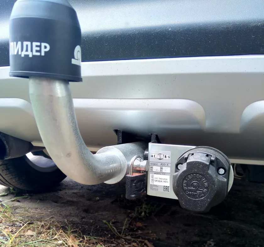 Фаркоп Tavials (Лидер-Плюс) для Skoda Yeti 2009-2018. Артикул V123-BA