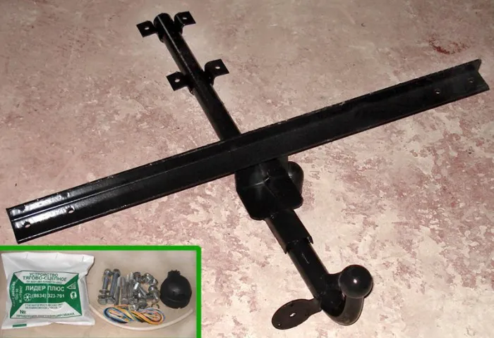 Фаркоп Tavials (Лидер-Плюс) для ВАЗ 2115 (универсальное) 1997-2012. Артикул T-VAZ-06H